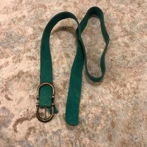 Suede infinity belt